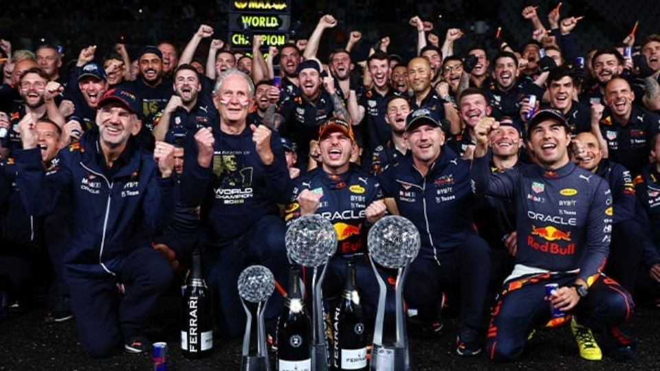 ردبول تیم قهرمان فرمول یک 2022